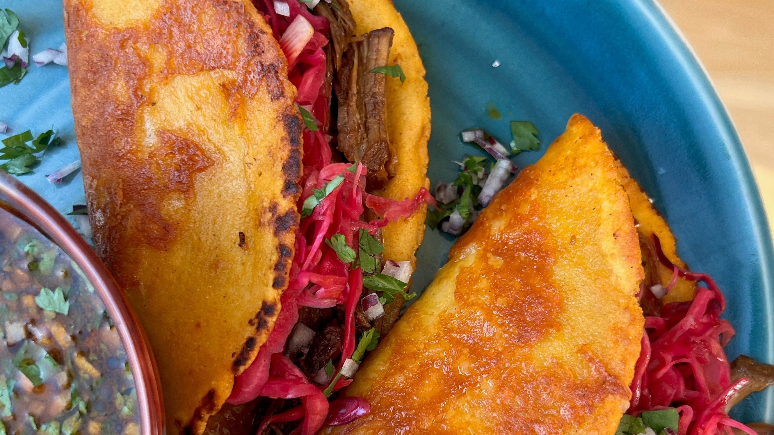 Brooke Williamson Beef Birria Tacos