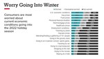 Reported Consumer Worries Going into 2022 Holiday Season: Consumers are most worried about current economic conditions going into the 2022 holiday seasion