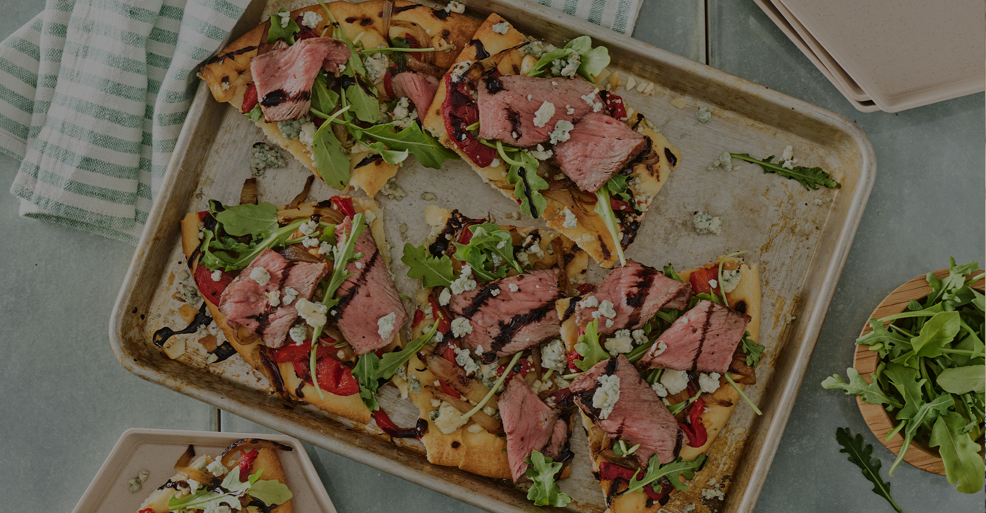 beef flatbread