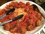 meatball platter