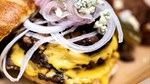 Smashburger with Pickled Onions Horizontal