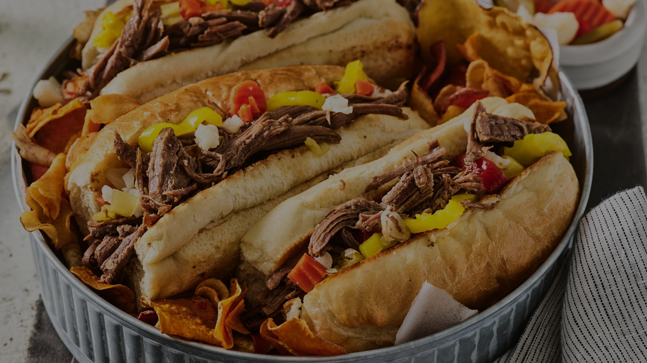 slow cooker beef sandwich