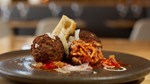 Spaghetti Stuffed Meatballs